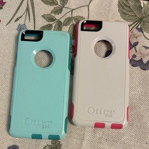 OtterBox Teal and White Phone Cases